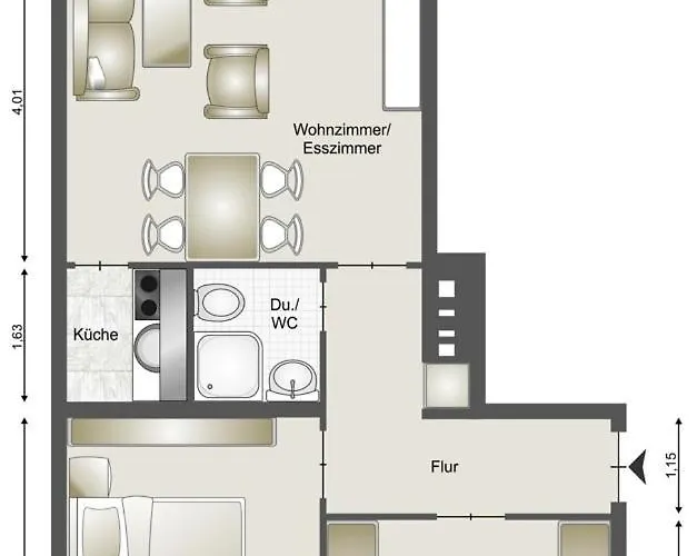 Deck 8 Lägenhet Büsum